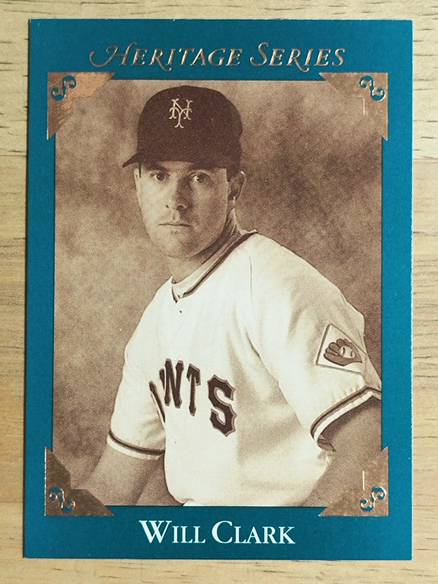 1992 Studio Heritage #BC8 Will Clark