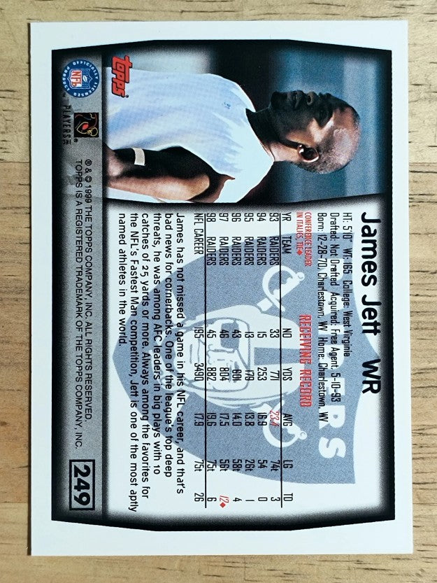 1999 Topps #249 James Jett