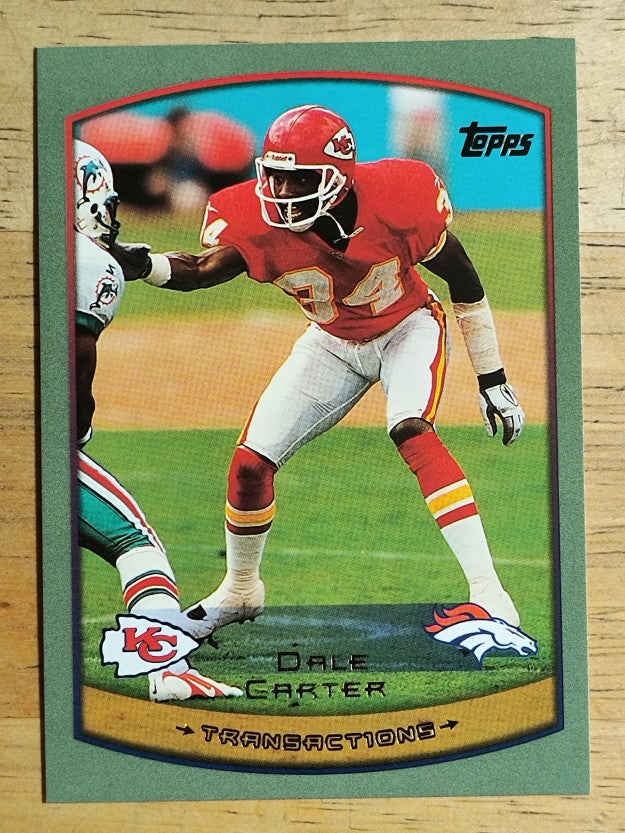 1999 Topps #259 Dale Carter