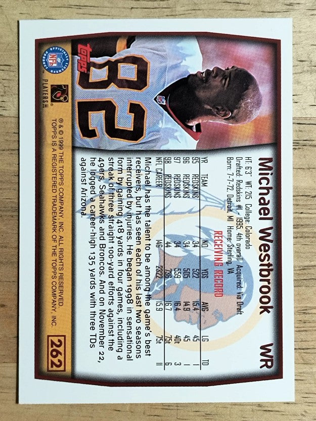 1999 Topps #262 Michael Westbrook