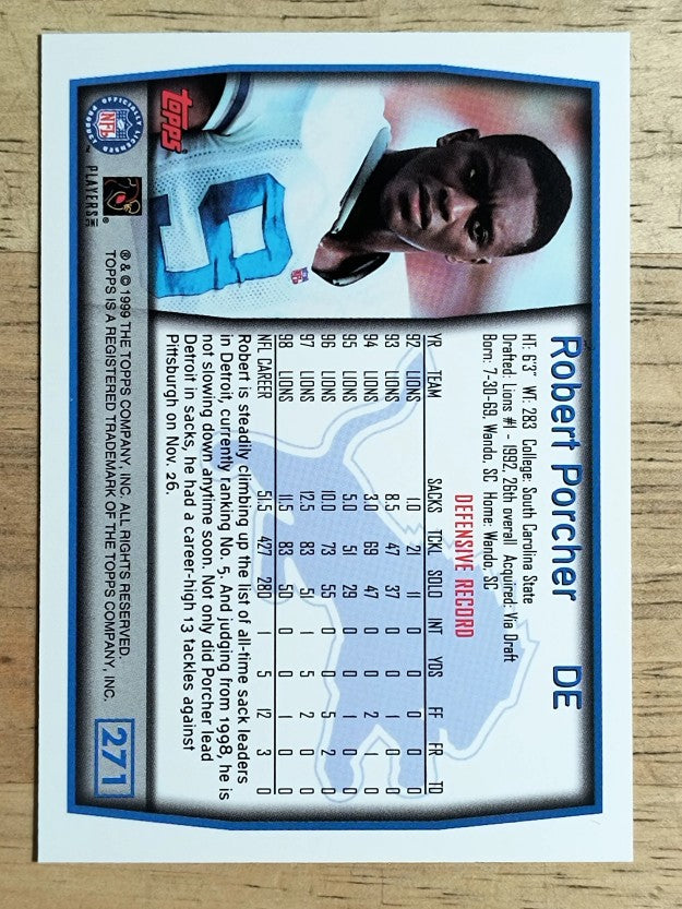 1999 Topps #271 Robert Porcher