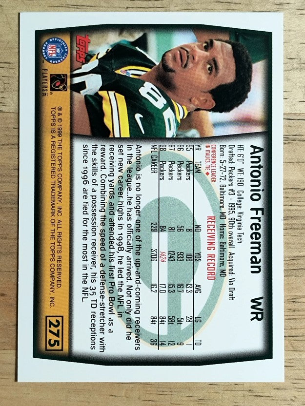 1999 Topps #275 Antonio Freeman