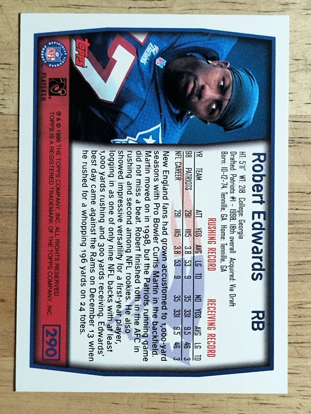 1999 Topps #290 Robert Edwards