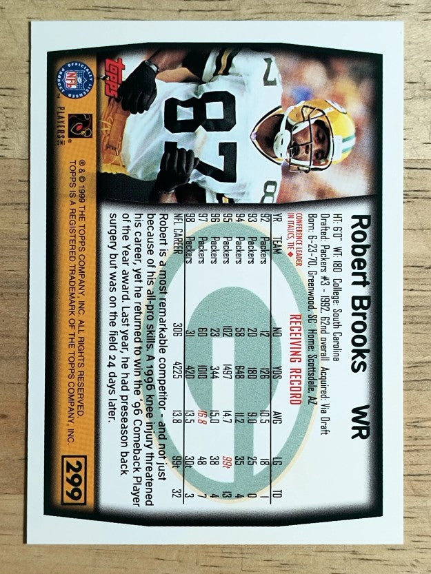 1999 Topps #299 Robert Brooks