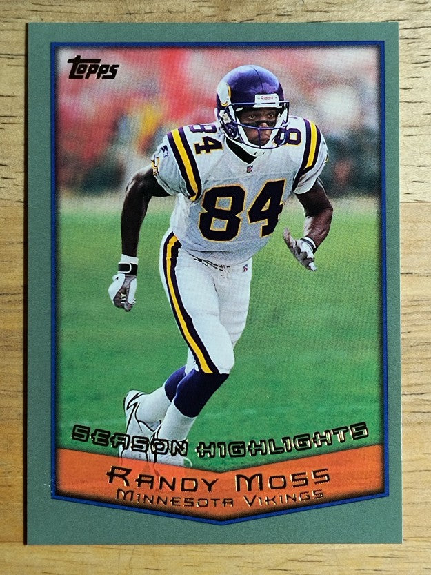 1999 Topps #318 Randy Moss SH