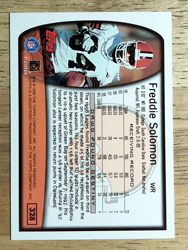1999 Topps #328 Freddie Solomon