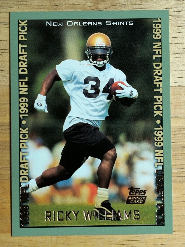 1999 Topps #329 Ricky Williams RC