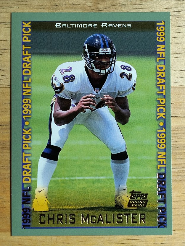 1999 Topps #333 Chris McAlister RC