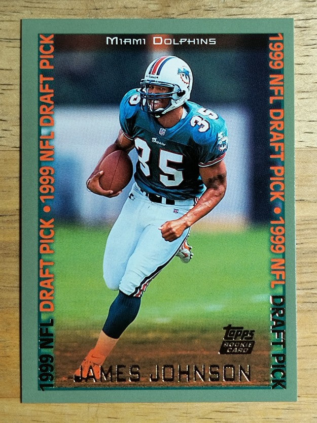1999 Topps #335 James Johnson RC