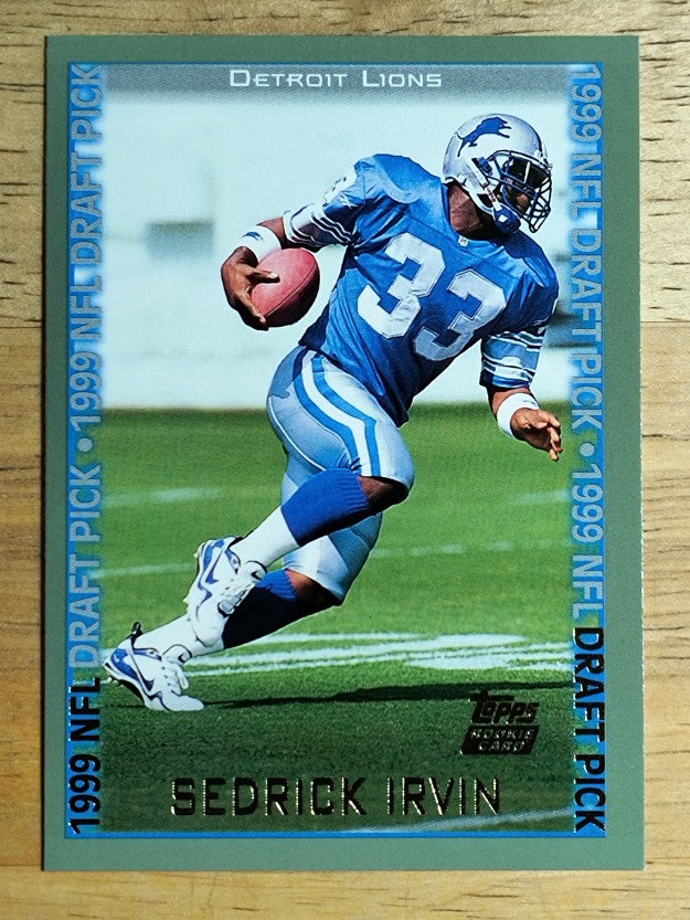 1999 Topps #349 Sedrick Irvin RC