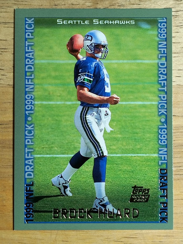 1999 Topps #352 Brock Huard RC
