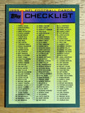 1999 Topps #356 Checklist Card