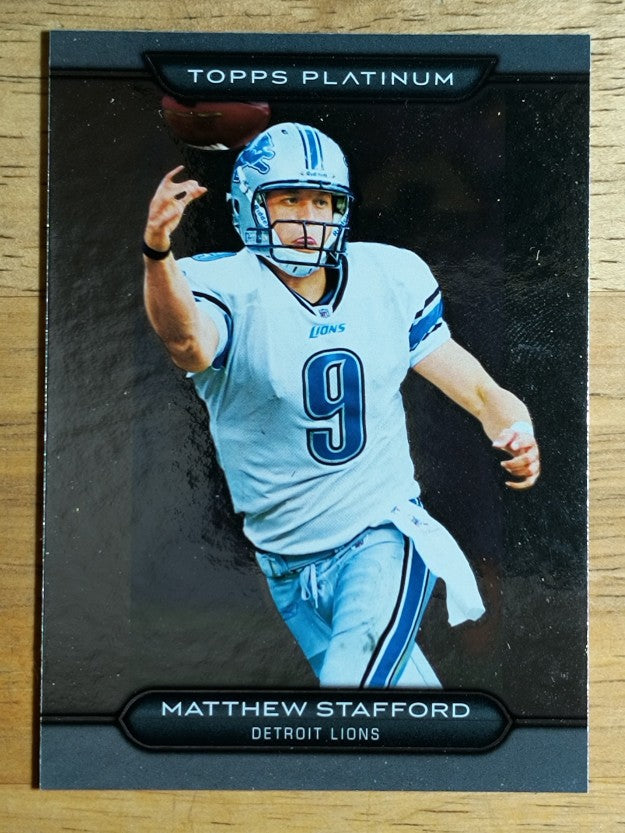 2010 Topps Platinum #9 Matthew Stafford