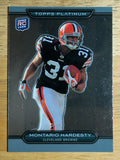2010 Topps Platinum #16 Montario Hardesty RC