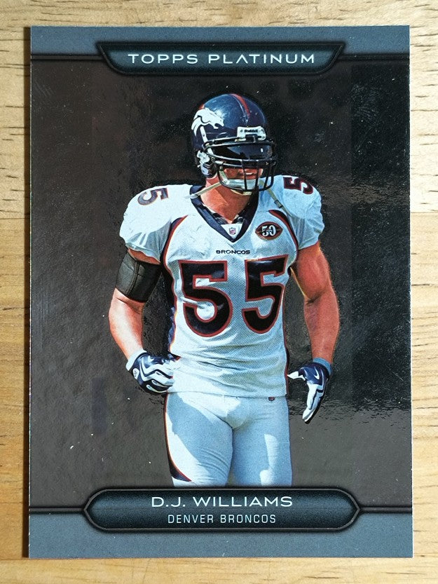 2010 Topps Platinum #39 D.J. Williams
