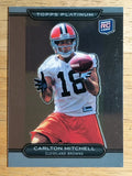 2010 Topps Platinum #61 Carlton Mitchell RC
