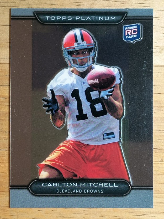 2010 Topps Platinum #61 Carlton Mitchell RC