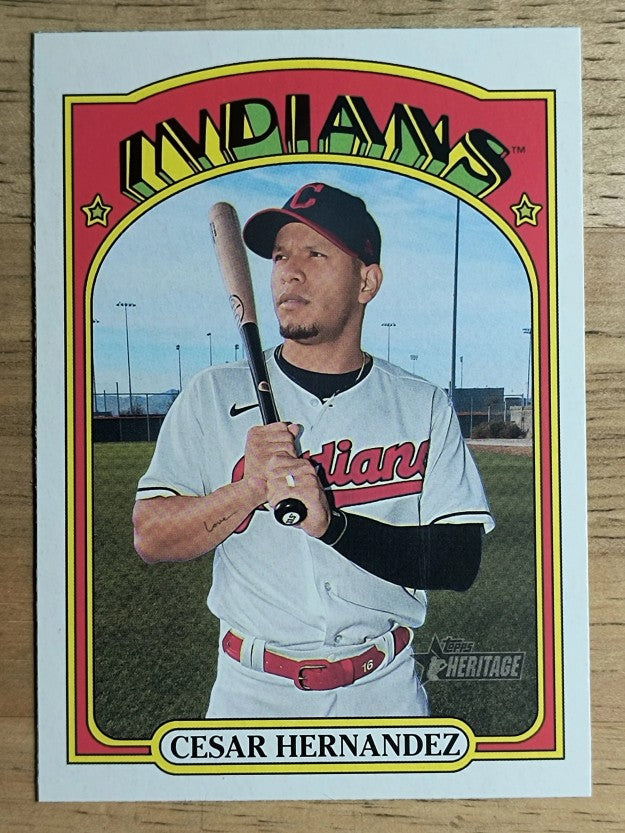 2021 Topps Heritage #270 Cesar Hernandez