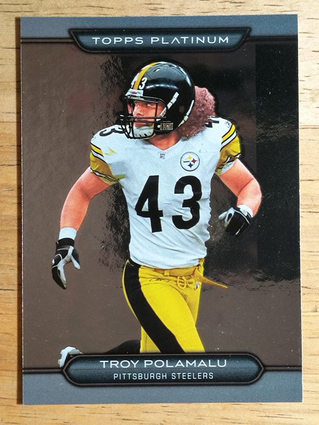 2010 Topps Platinum #68 Troy Polamalu