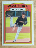 2021 Topps Heritage #48 Shane Bieber IA