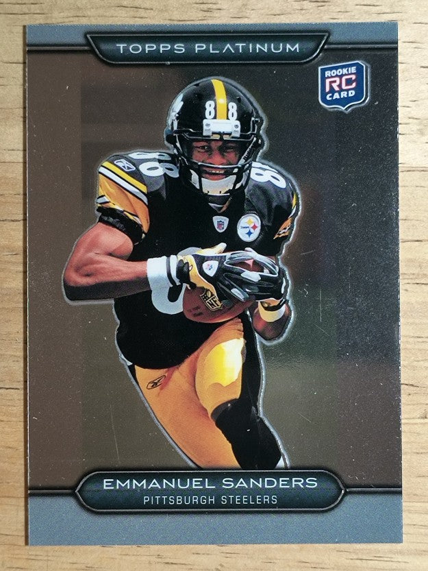 2010 Topps Platinum #75 Emmanuel Sanders RC