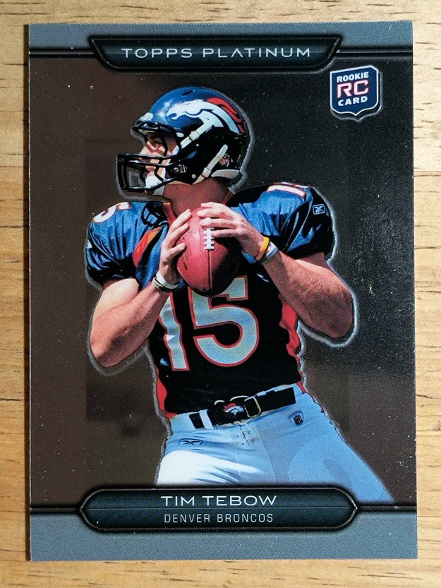 2010 Topps Platinum #79 Tim Tebow RC