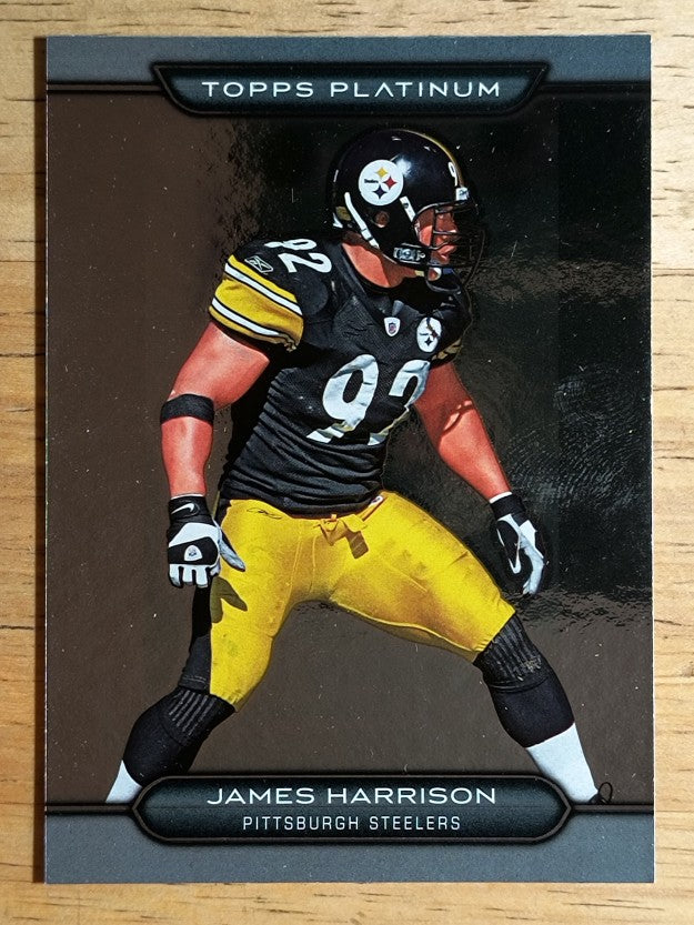 2010 Topps Platinum #84 James Harrison