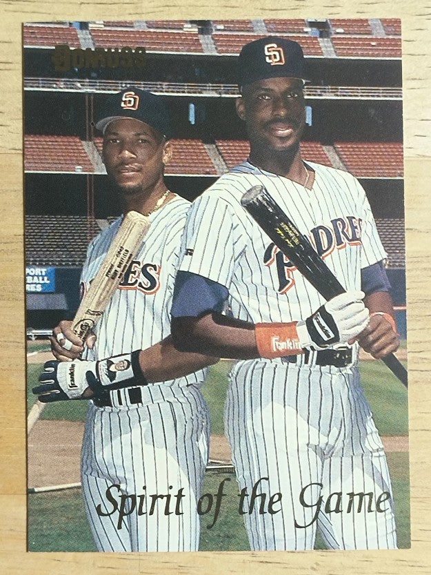 1993 Donruss Spirit of the Game #SG12 Gary Sheffield/Fred McGriff