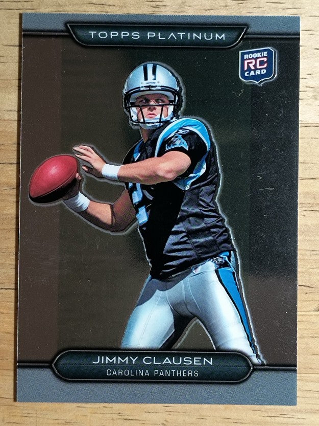 2010 Topps Platinum #93 Jimmy Clausen RC