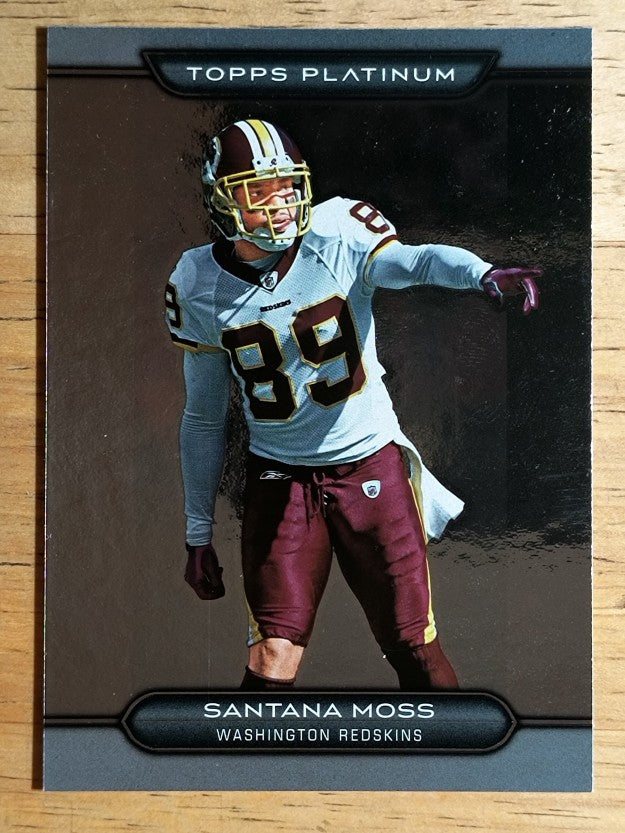 2010 Topps Platinum #97 Santana Moss