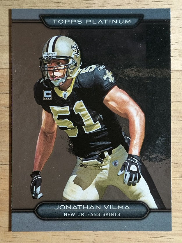 2010 Topps Platinum #99 Jonathan Vilma
