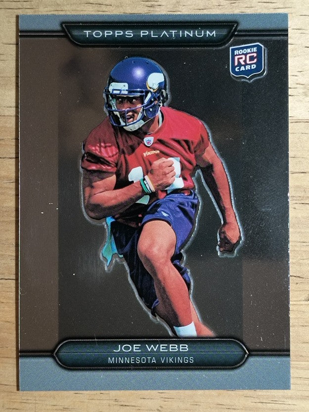 2010 Topps Platinum #102 Joe Webb RC