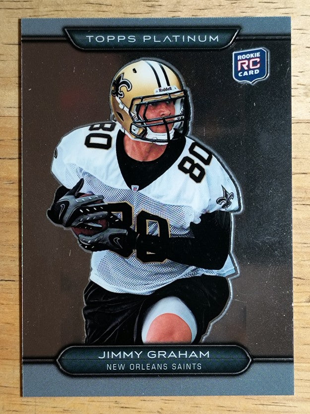 2010 Topps Platinum #103 Jimmy Graham RC