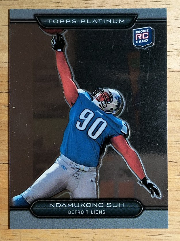 2010 Topps Platinum #107 Ndamukong Suh RC