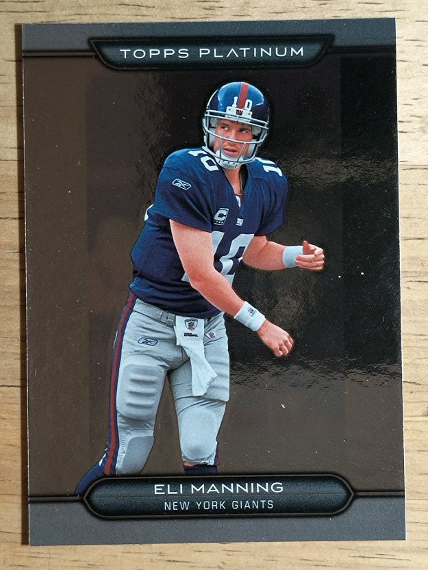 2010 Topps Platinum #121 Eli Manning