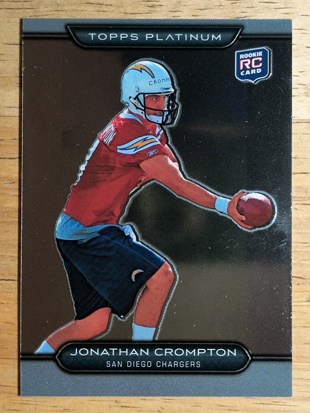 2010 Topps Platinum #126 Jonathan Crompton RC