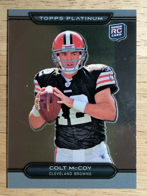 2010 Topps Platinum #133 Colt McCoy RC