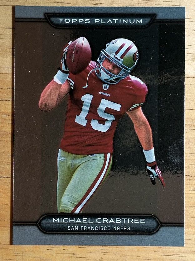 2010 Topps Platinum #143 Michael Crabtree