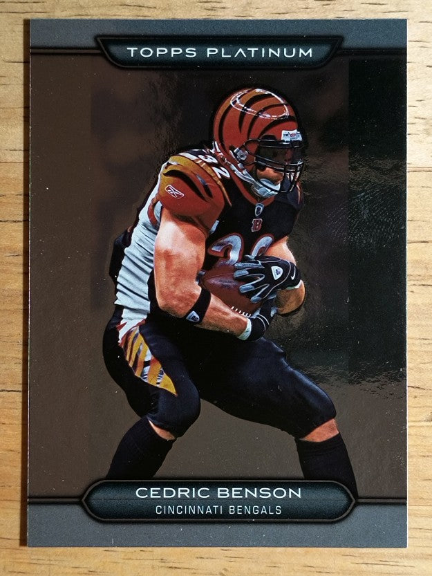 2010 Topps Platinum #148 Cedric Benson