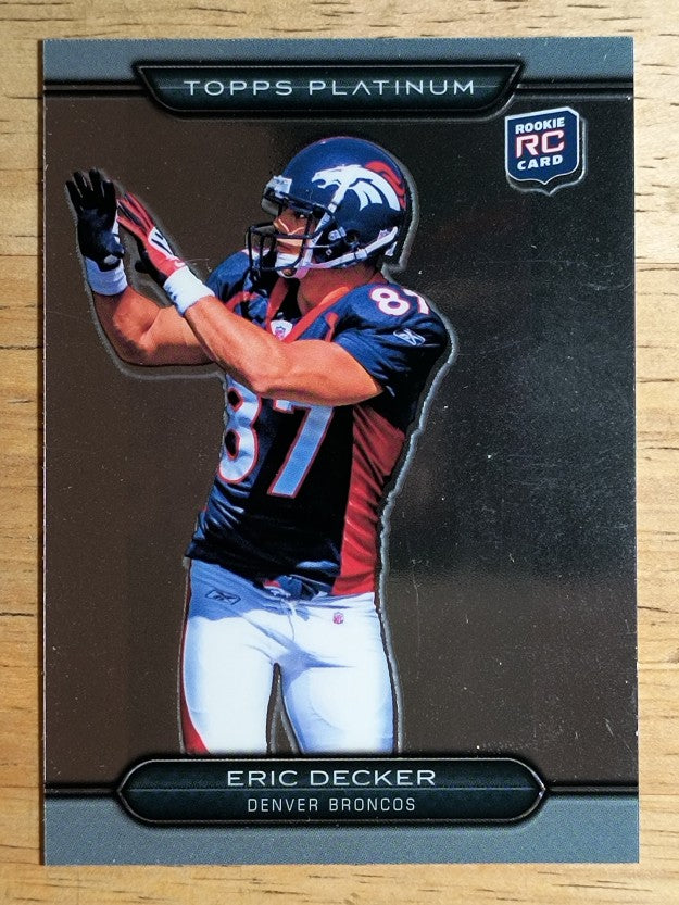2010 Topps Platinum #151 Eric Decker RC