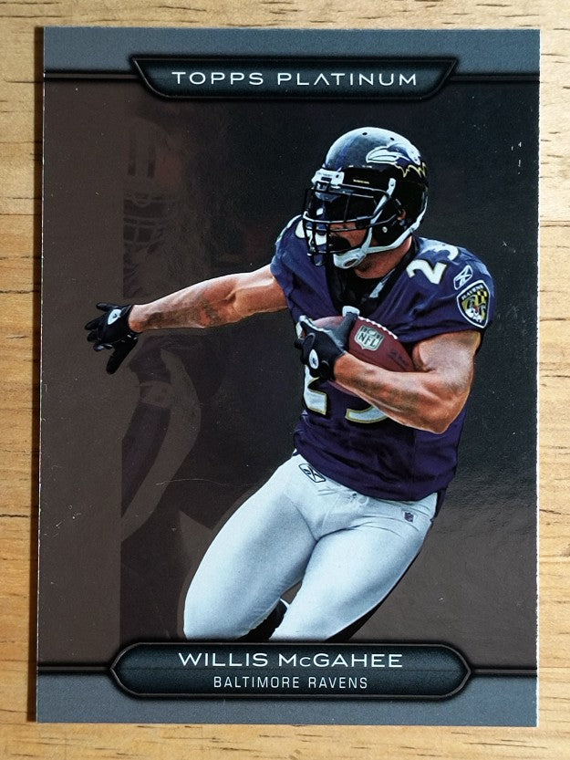 2010 Topps Platinum #154 Willis McGahee
