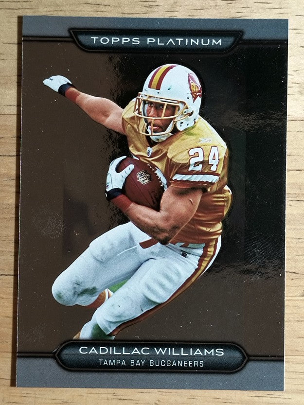 2010 Topps Platinum #158 Cadillac Williams