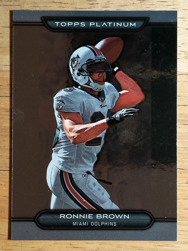 2010 Topps Platinum #161 Ronnie Brown