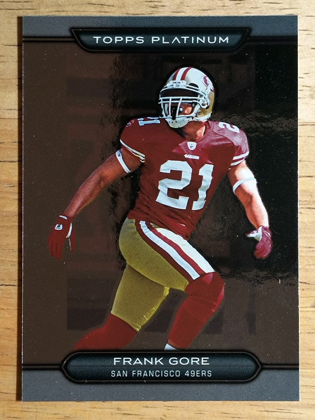 2010 Topps Platinum #162 Frank Gore