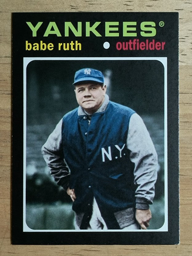 2013 Topps Update '71 Topps Minis #TM2 Babe Ruth (NM)