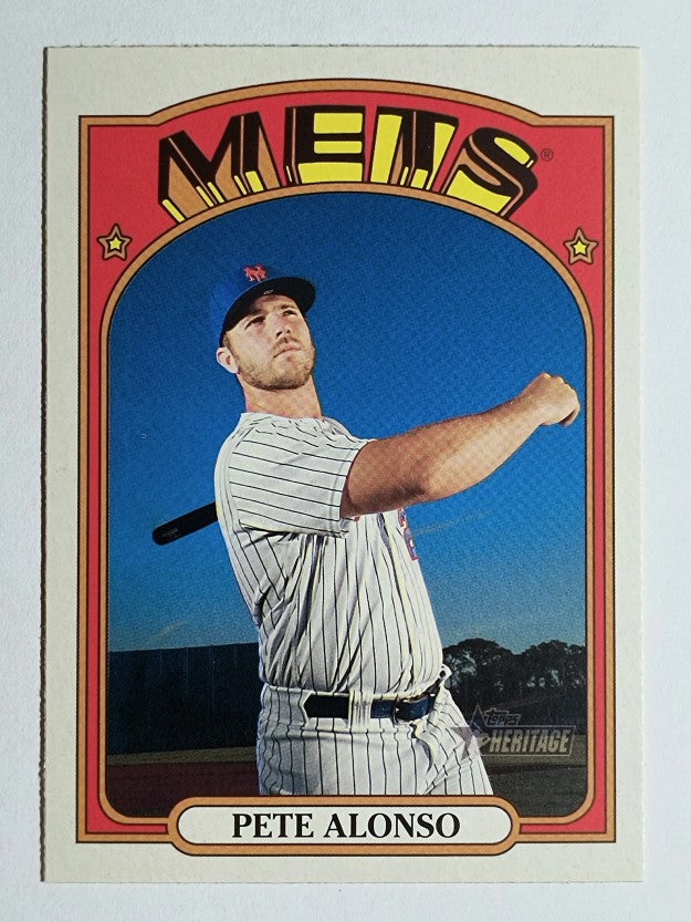 2021 Topps Heritage #31 Pete Alonso