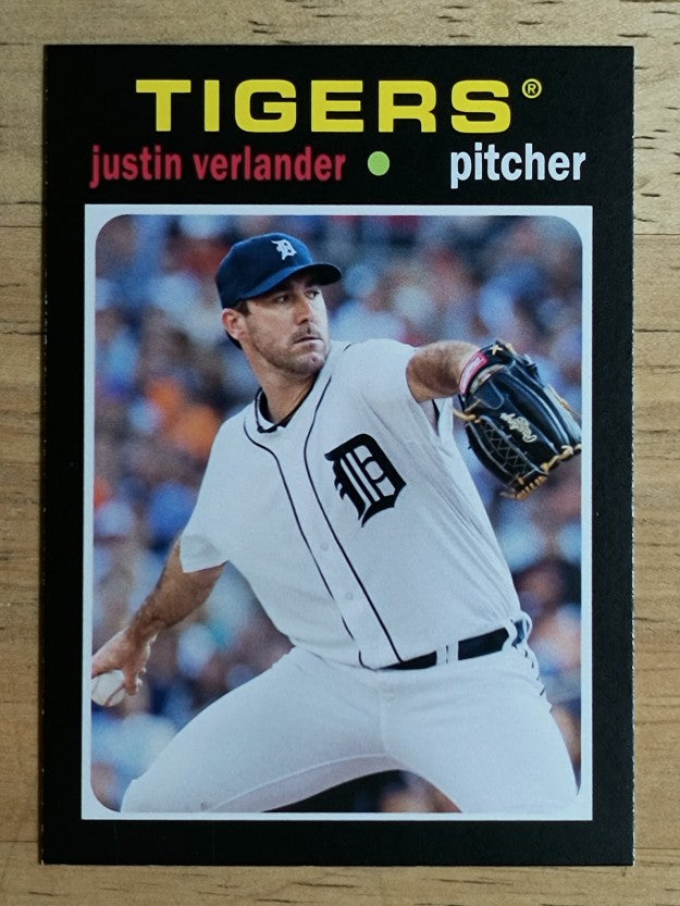 2013 Topps Update '71 Topps Minis #TM18 Justin Verlander