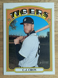 2021 Topps Heritage #197 C.J. Cron