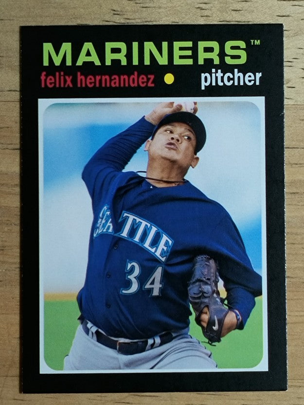 2013 Topps Update '71 Topps Minis #TM36 Felix Hernandez