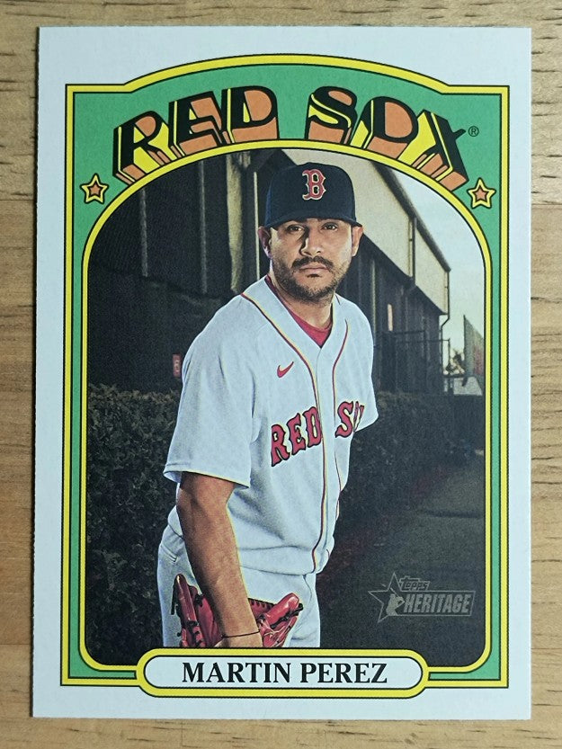 2021 Topps Heritage #62 Martin Perez